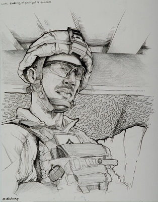 Untitled (Portrait of a Marine)