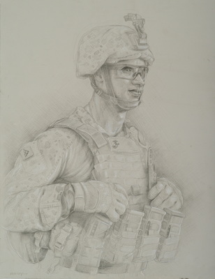 Untitled (Portrait of a Marine)