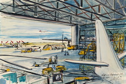 Inside Hangar