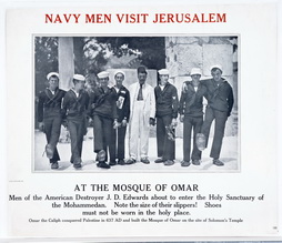 Navy Men Visit Jerusalem