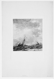 Ship in a Stormy Sea