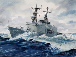 Underway - USS Stump