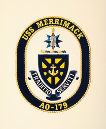 USS Merrimack Seal / Insignia