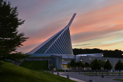 National Museum of the Marine Corps at Sunset