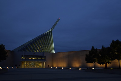 National Museum of the Marine Corps at Dusk