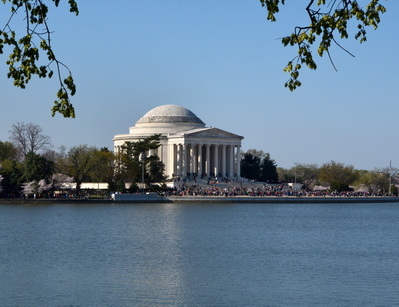 Across the Tidal Basin, Thomas Jefferson Memorial